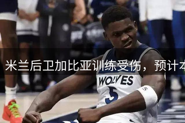 米兰后卫加比亚训练受伤，预计本周复出